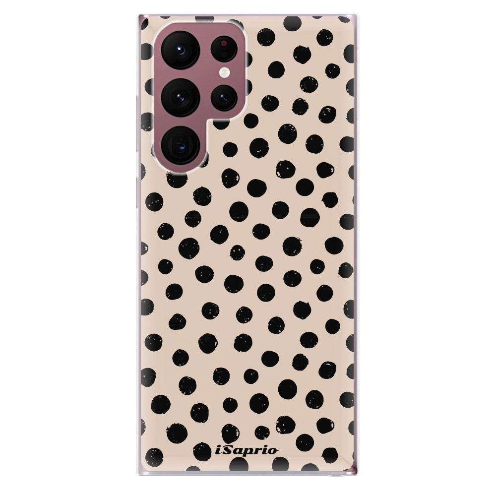 Odolné silikónové puzdro iSaprio - Dotted - Samsung Galaxy S22 Ultra 5G