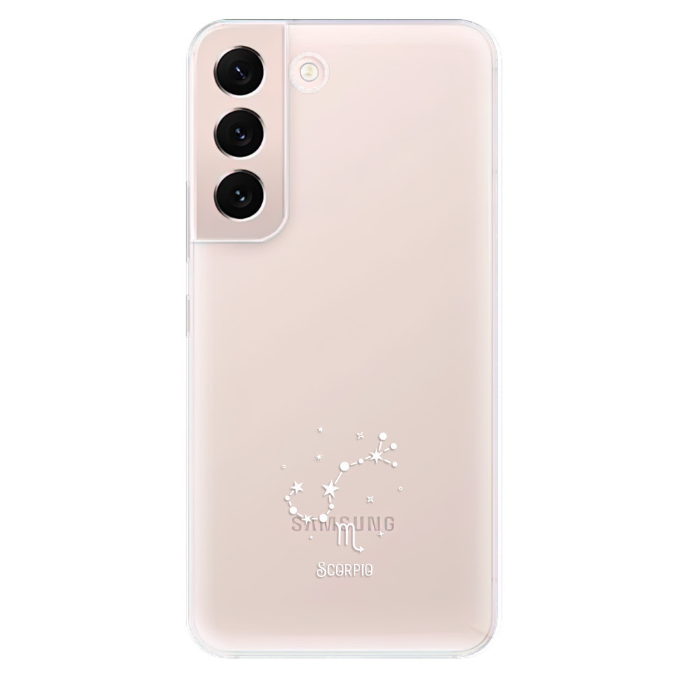 Odolné silikónové puzdro iSaprio - čiré - Štír - Samsung Galaxy S22 5G