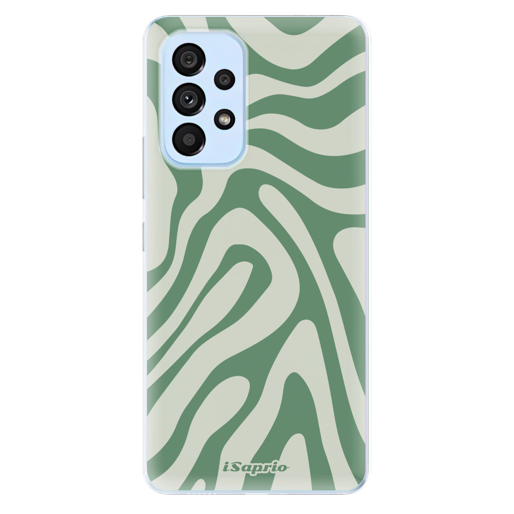 Odolné silikónové puzdro iSaprio - Zebra Green - Samsung Galaxy A53 5G