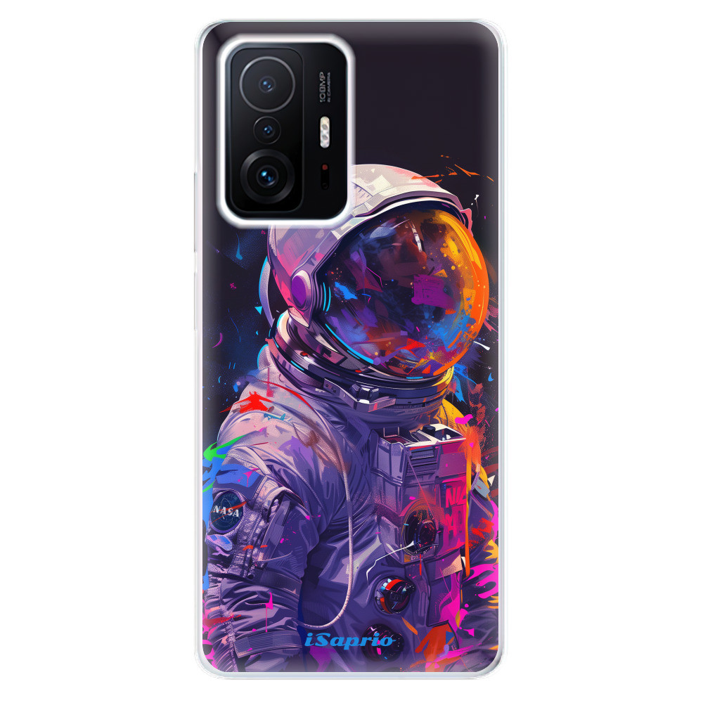 Odolné silikónové puzdro iSaprio - Neon Astronaut - Xiaomi 11T / 11T Pro