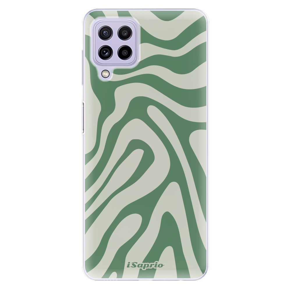 Odolné silikónové puzdro iSaprio - Zebra Green - Samsung Galaxy A22