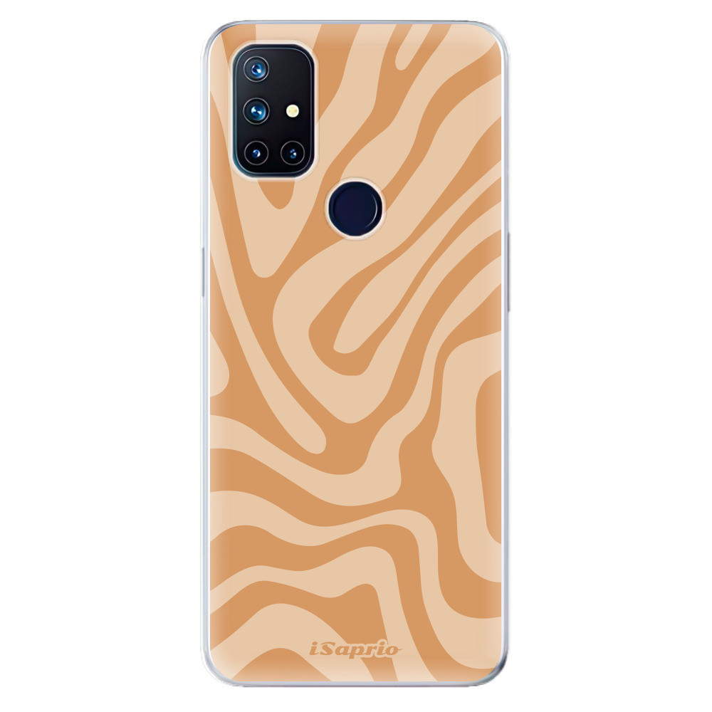 Odolné silikónové puzdro iSaprio - Zebra Orange - OnePlus Nord N10 5G