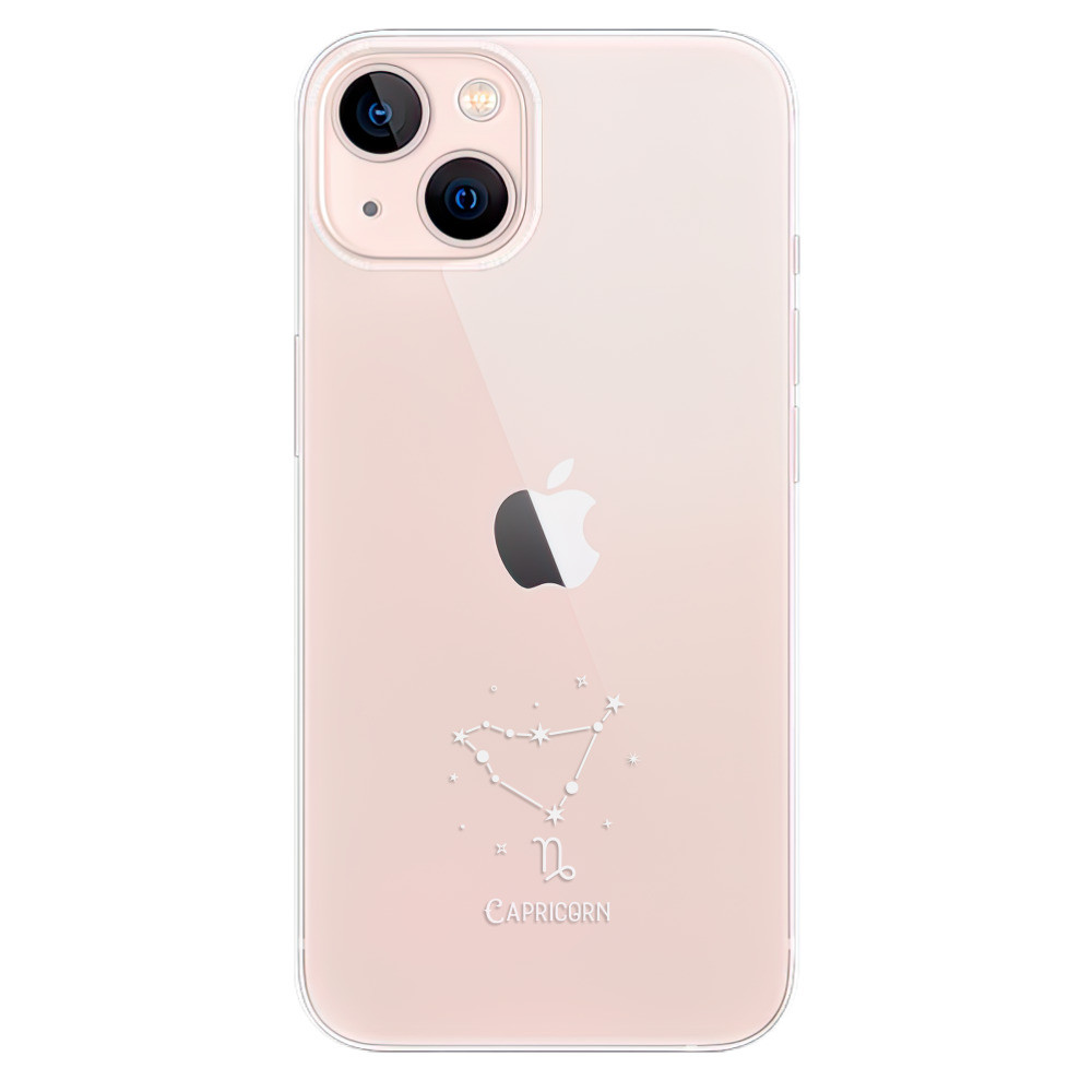 Odolné silikónové puzdro iSaprio - čiré - Kozoroh - iPhone 13