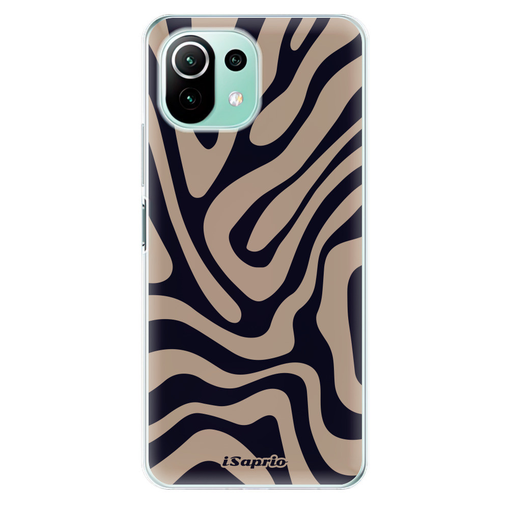 Odolné silikónové puzdro iSaprio - Zebra Black - Xiaomi Mi 11 Lite