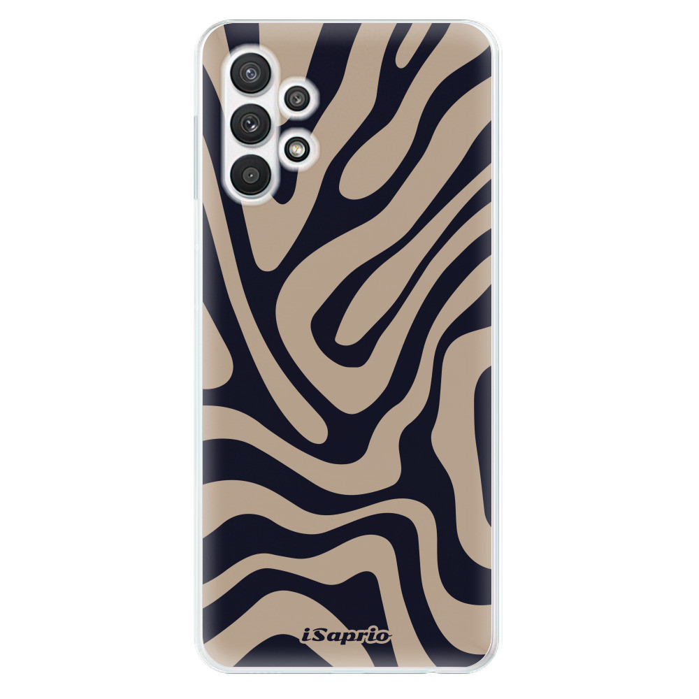 Odolné silikónové puzdro iSaprio - Zebra Black - Samsung Galaxy A32
