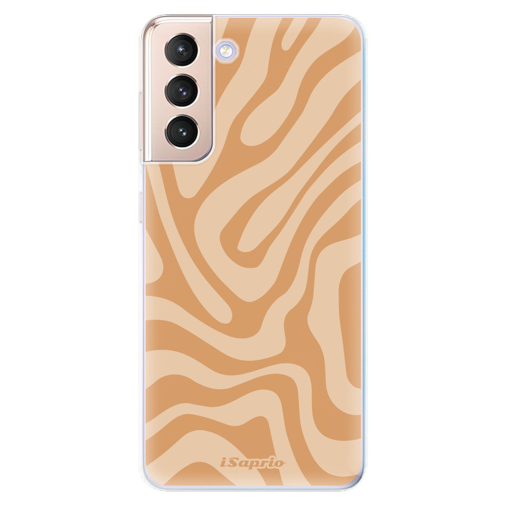 Odolné silikónové puzdro iSaprio - Zebra Orange - Samsung Galaxy S21
