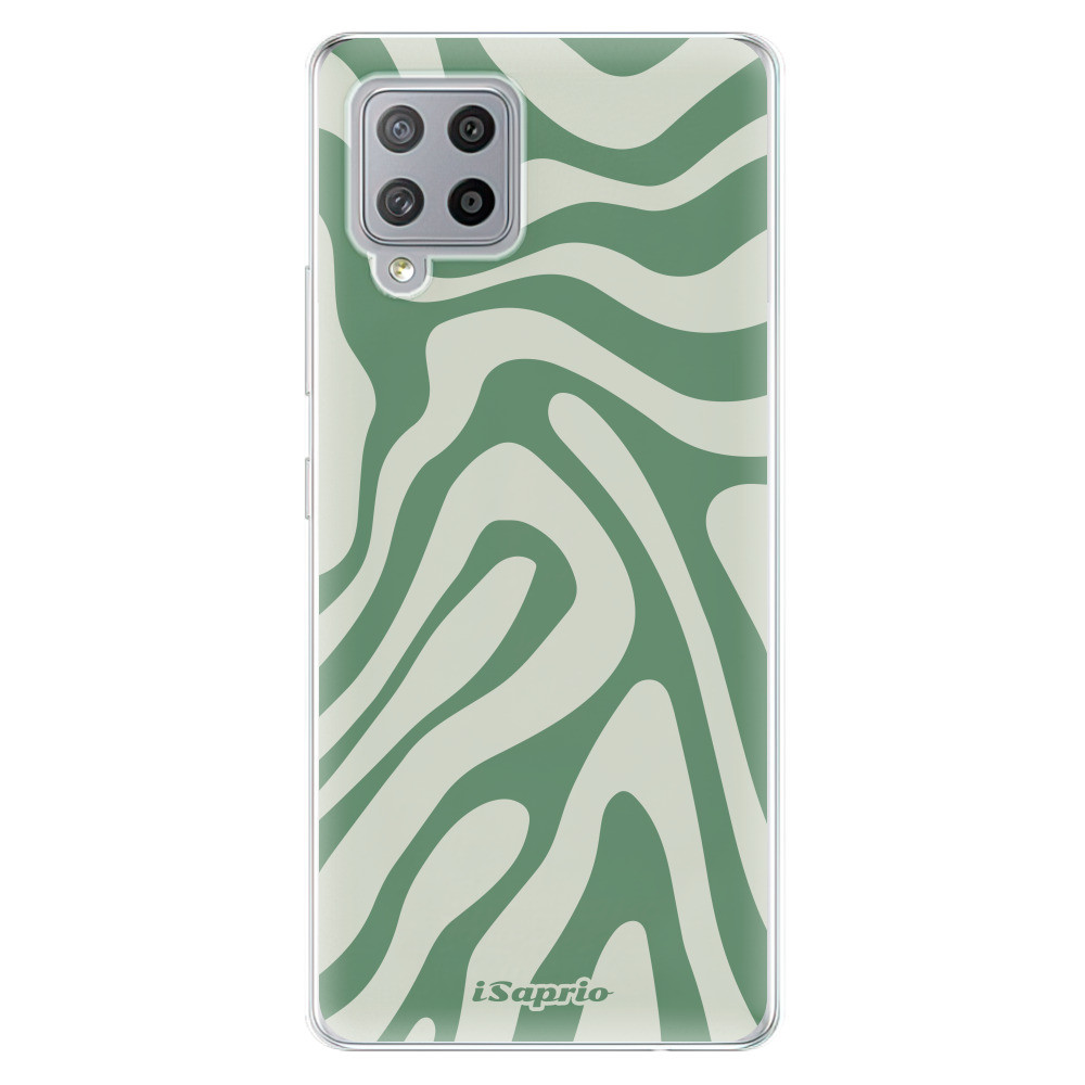 Odolné silikónové puzdro iSaprio - Zebra Green - Samsung Galaxy A42