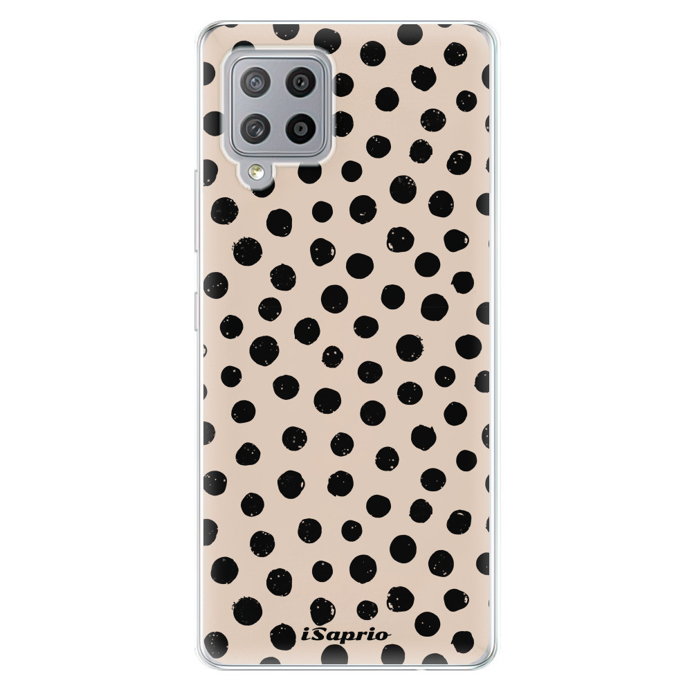 Odolné silikónové puzdro iSaprio - Dotted - Samsung Galaxy A42
