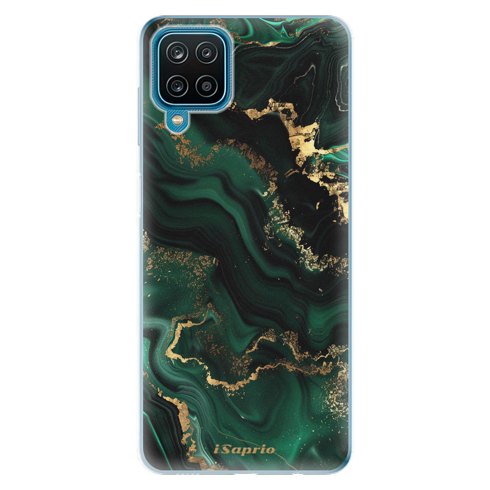 Odolné silikónové puzdro iSaprio - Emerald - Samsung Galaxy A12