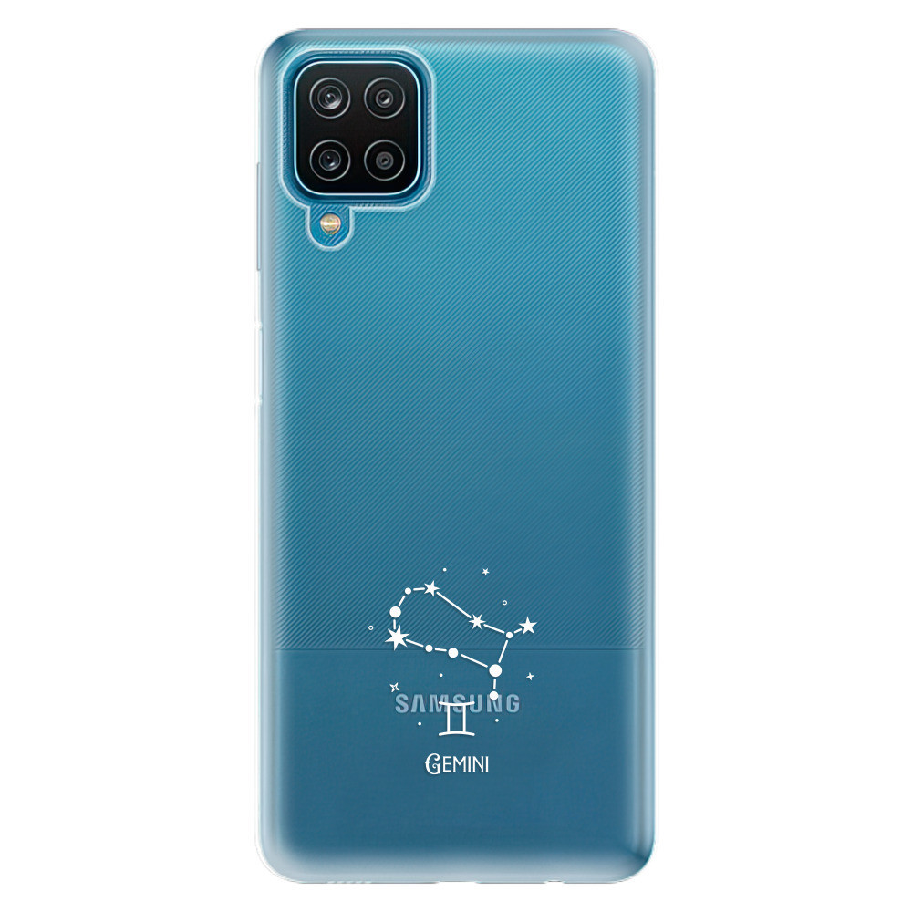 Odolné silikónové puzdro iSaprio - čiré - Blíženci - Samsung Galaxy A12