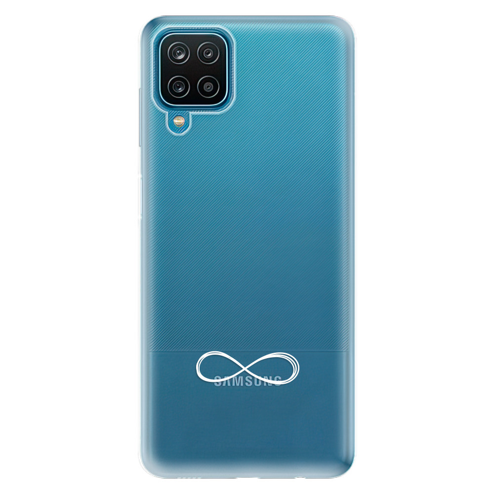 Odolné silikónové puzdro iSaprio - čiré - Infinity - Samsung Galaxy A12
