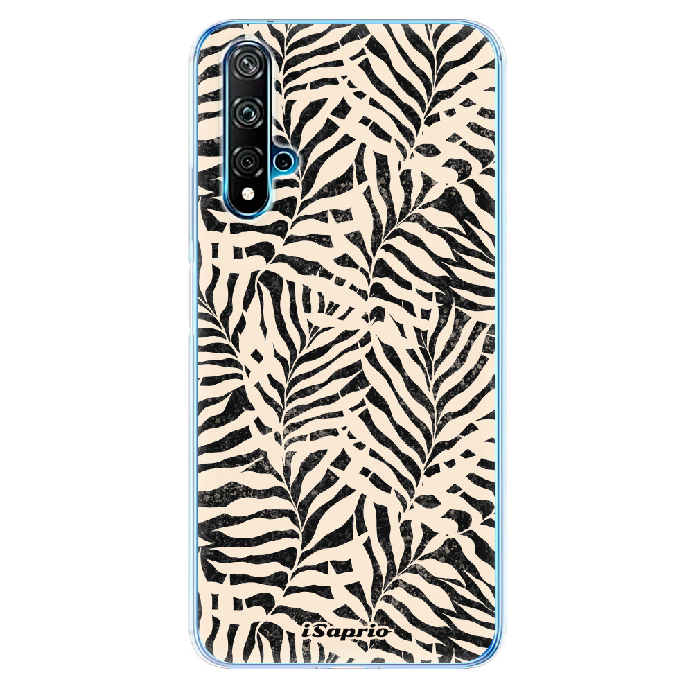 Odolné silikónové puzdro iSaprio - Dark Palms - Huawei Nova 5T