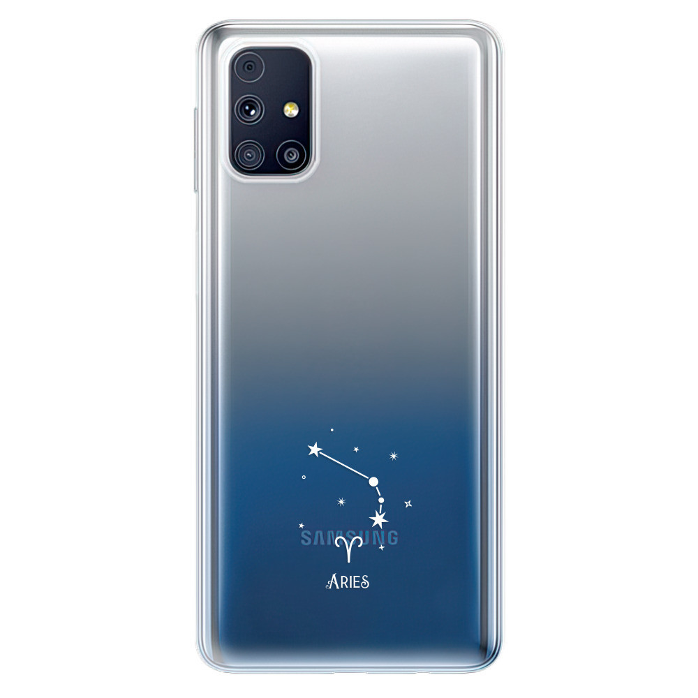 Odolné silikónové puzdro iSaprio - čiré - Beran - Samsung Galaxy M31s