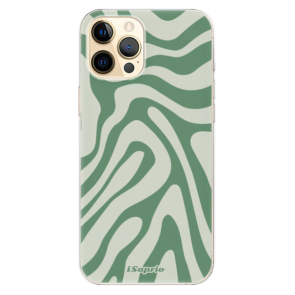 Odolné silikónové puzdro iSaprio - Zebra Green - iPhone 12 Pro Max