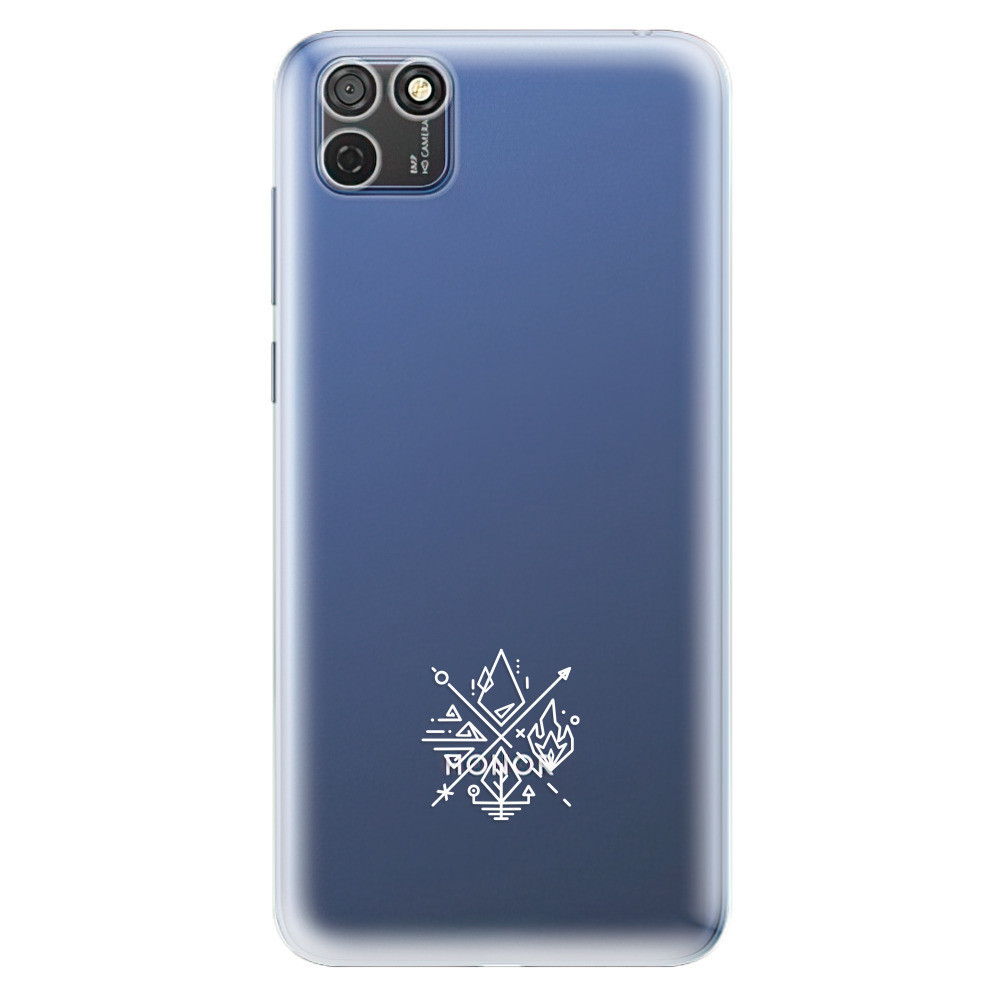 Odolné silikónové puzdro iSaprio - čiré - Elements - Honor 9S