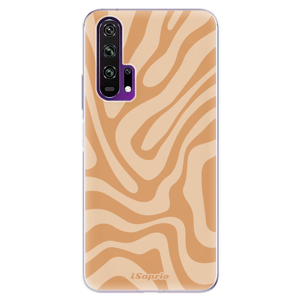 Odolné silikónové puzdro iSaprio - Zebra Orange - Honor 20 Pro