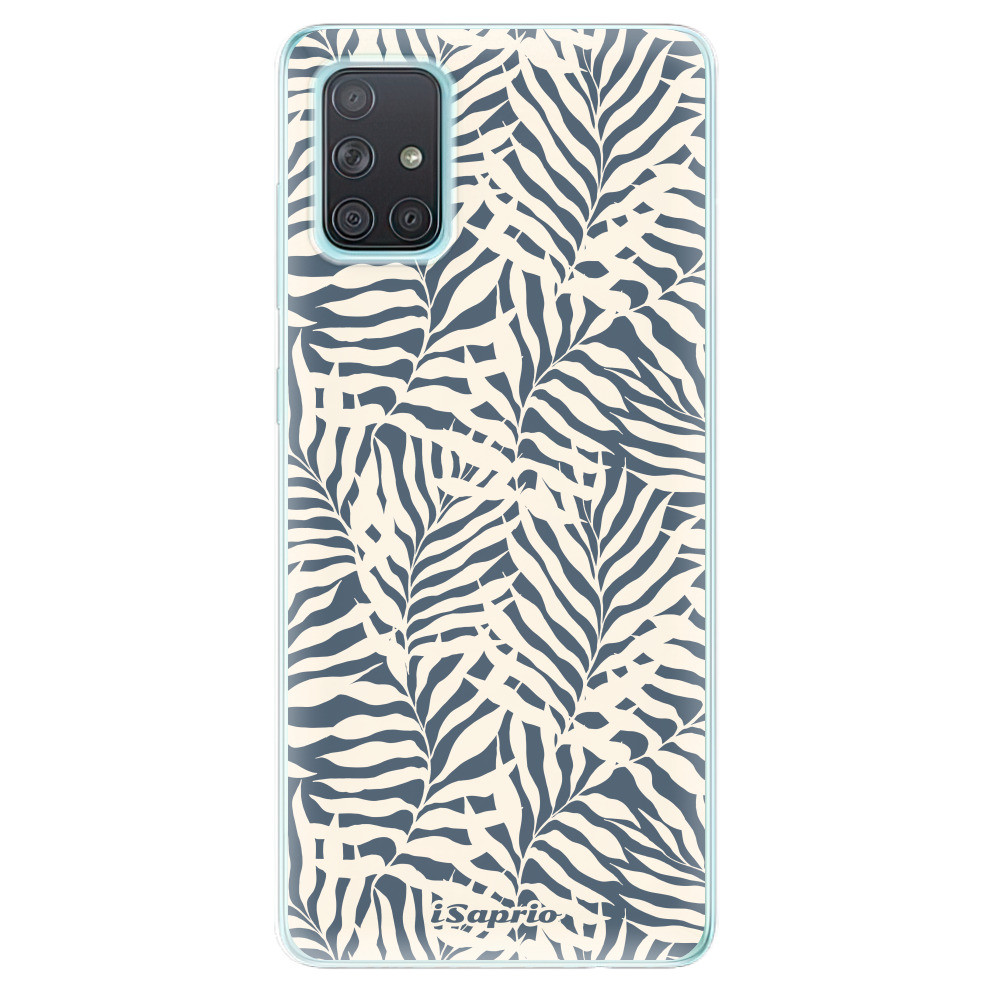 Odolné silikónové puzdro iSaprio - Blue Palms - Samsung Galaxy A71