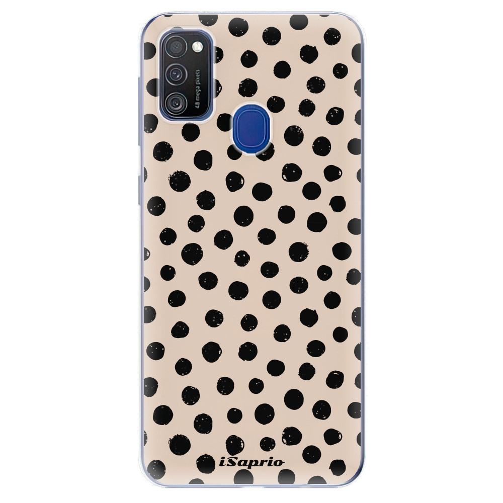 Odolné silikónové puzdro iSaprio - Dotted - Samsung Galaxy M21