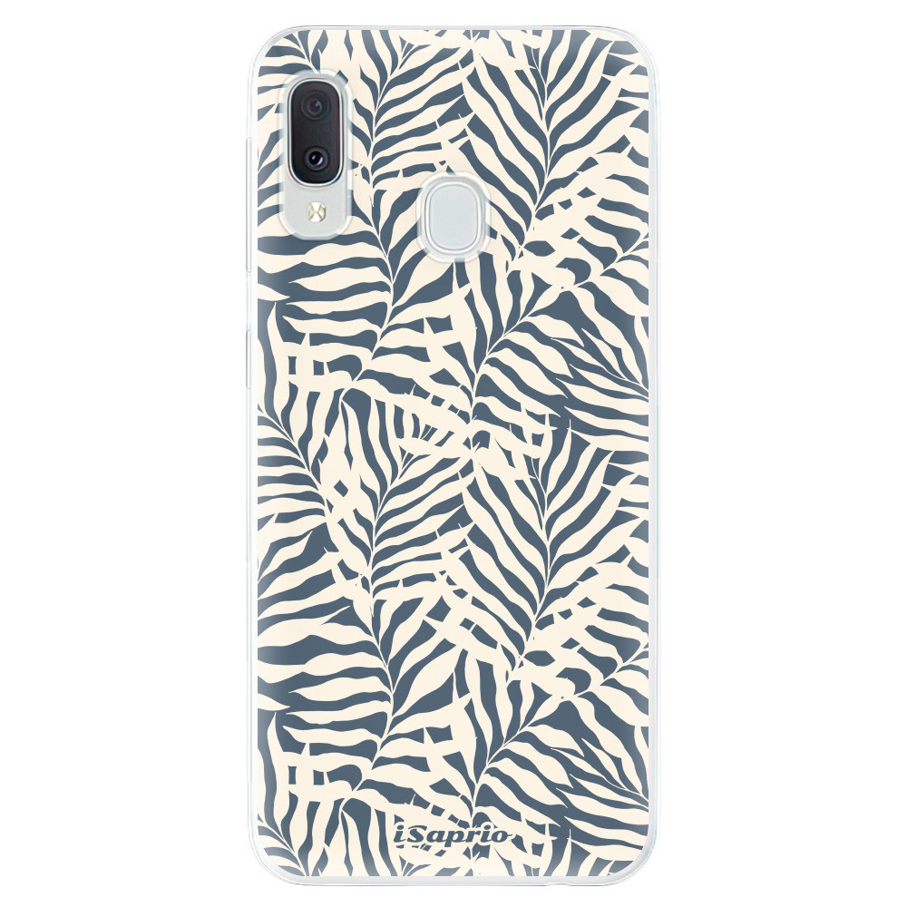 Odolné silikónové puzdro iSaprio - Blue Palms - Samsung Galaxy A20e