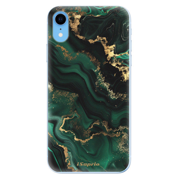 Odolné silikónové puzdro iSaprio - Emerald - iPhone XR