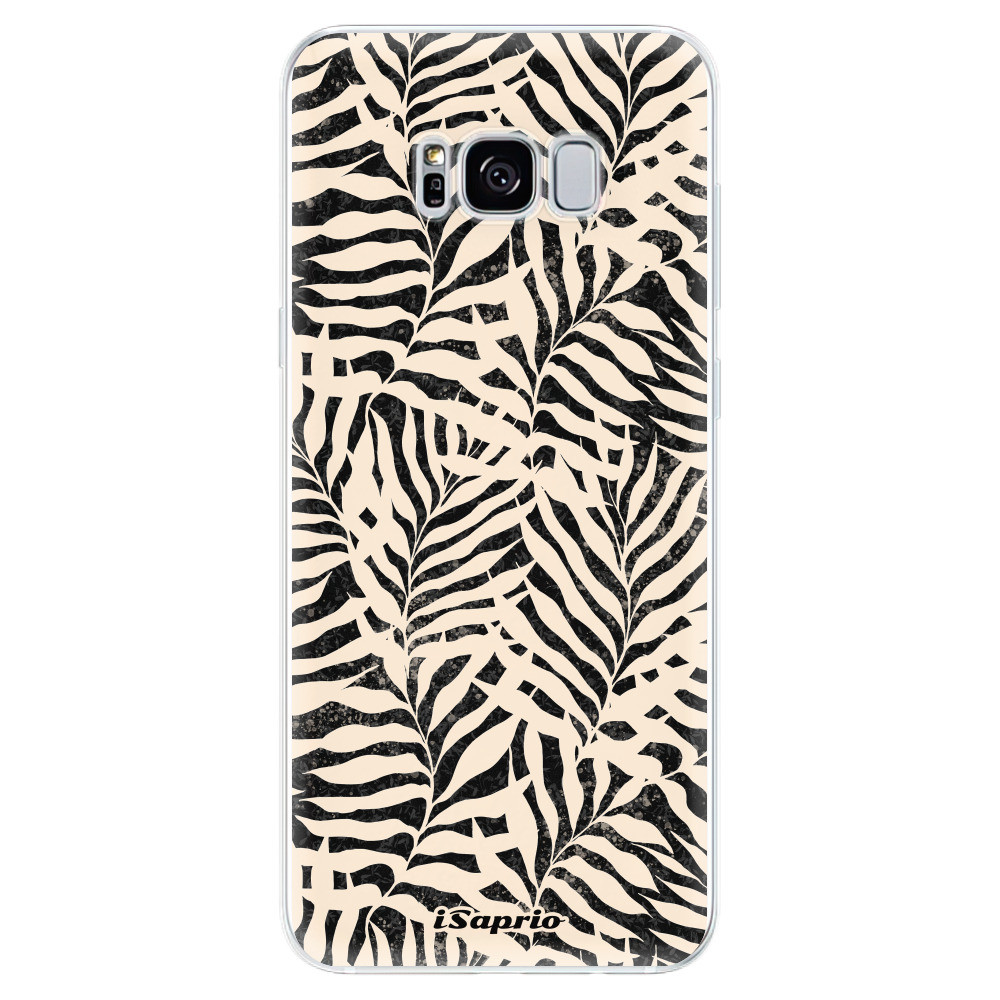 Odolné silikónové puzdro iSaprio - Dark Palms - Samsung Galaxy S8