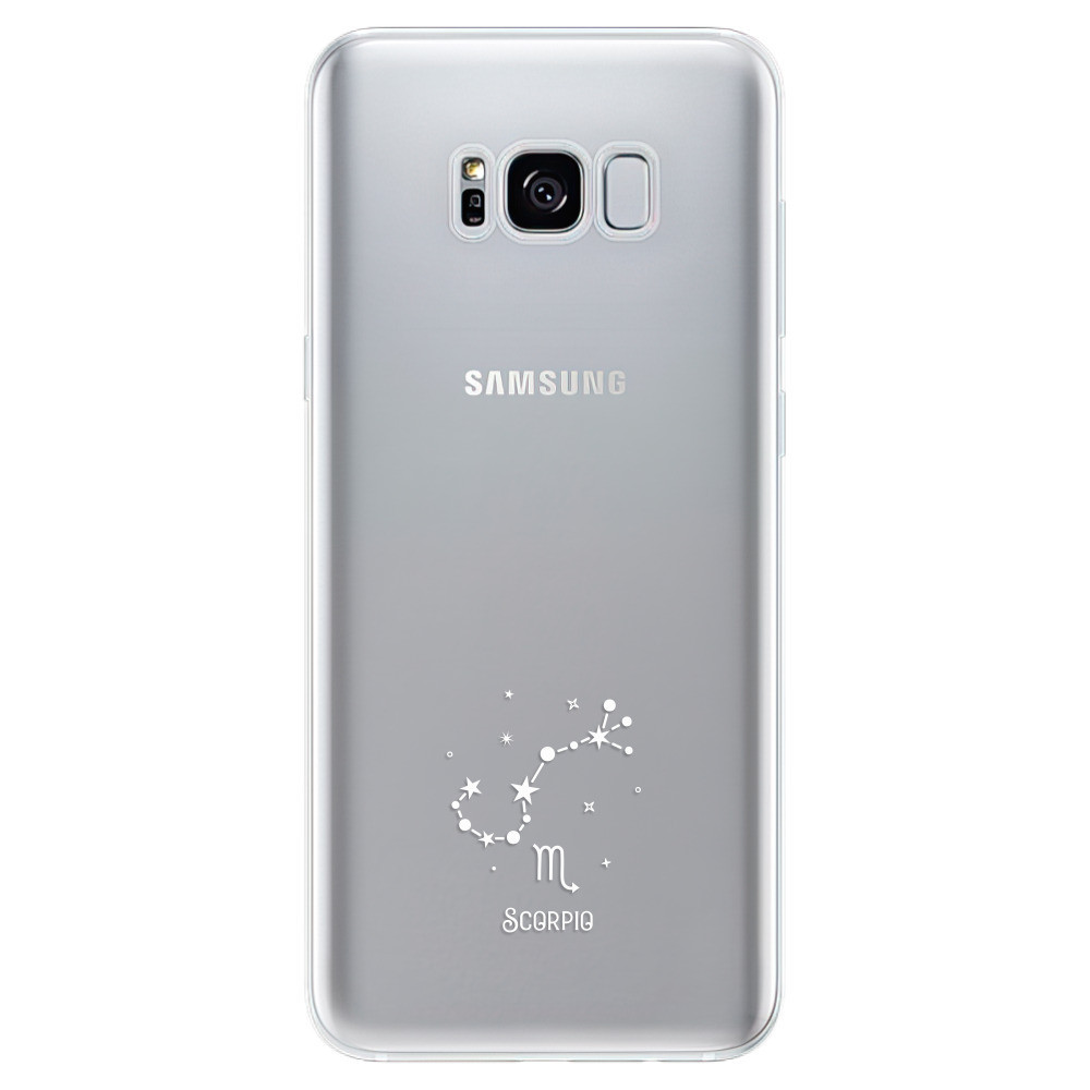 Odolné silikónové puzdro iSaprio - čiré - Štír - Samsung Galaxy S8