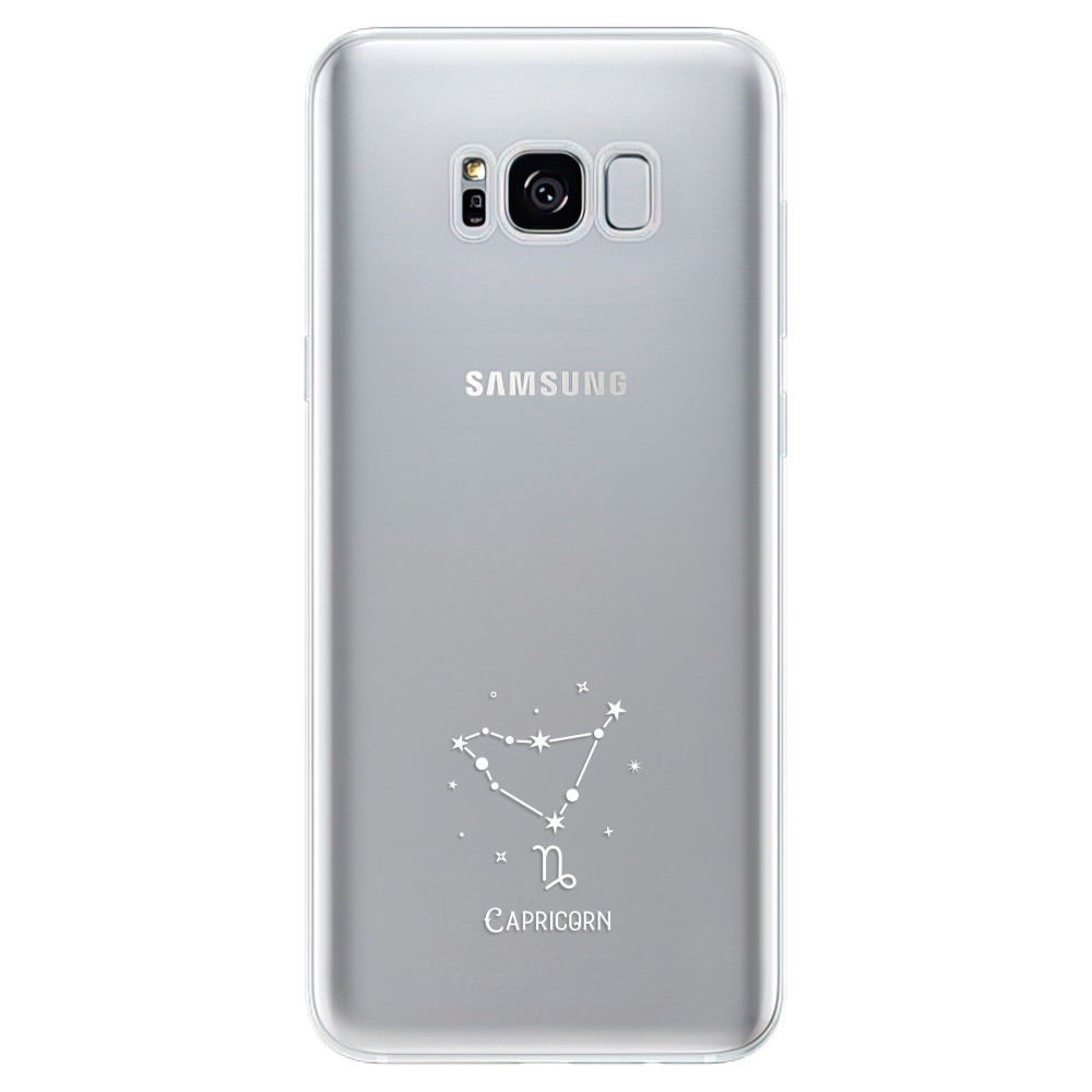 Odolné silikónové puzdro iSaprio - čiré - Kozoroh - Samsung Galaxy S8