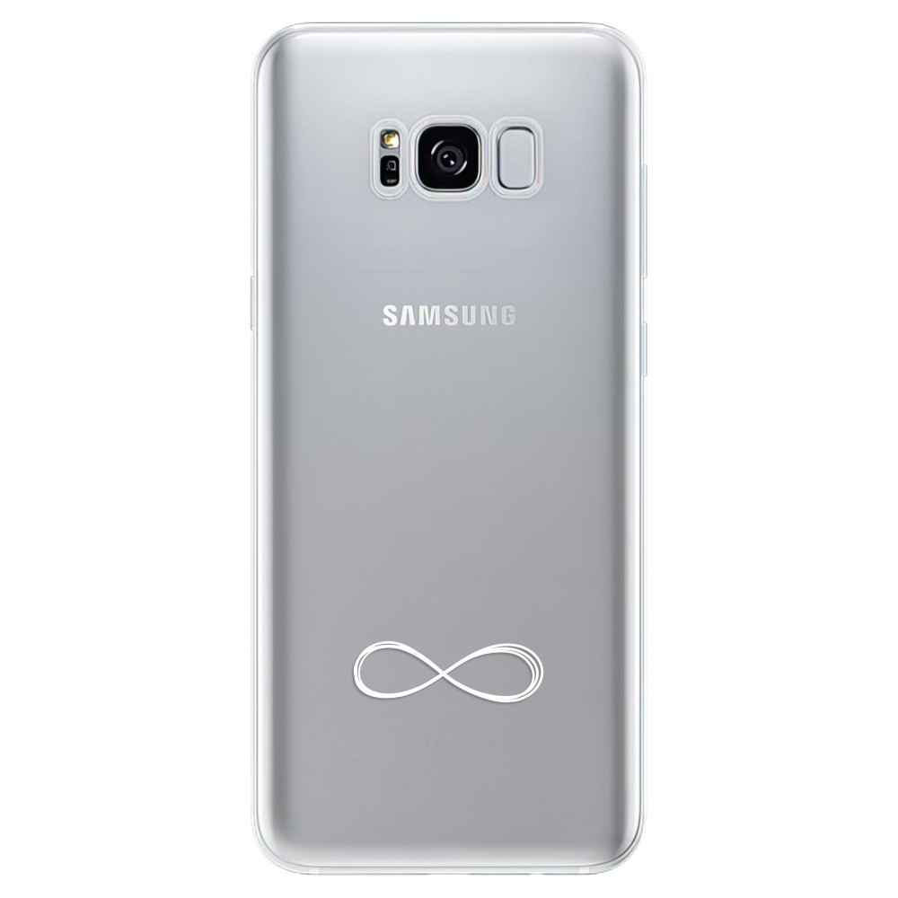 Odolné silikónové puzdro iSaprio - čiré - Infinity - Samsung Galaxy S8