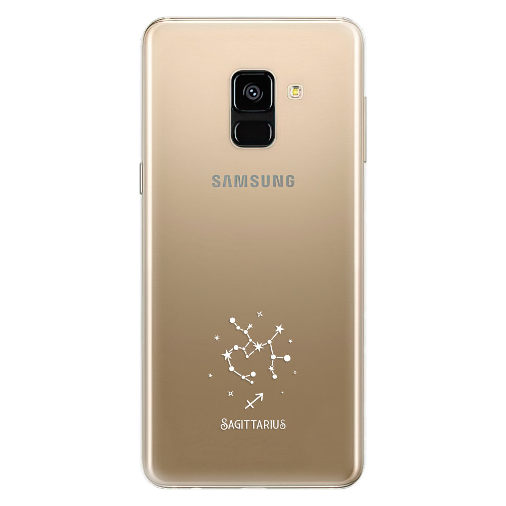 Odolné silikónové puzdro iSaprio - čiré - Střelec - Samsung Galaxy A8 2018