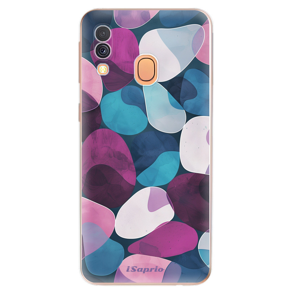 Odolné silikónové puzdro iSaprio - Stones - Samsung Galaxy A40