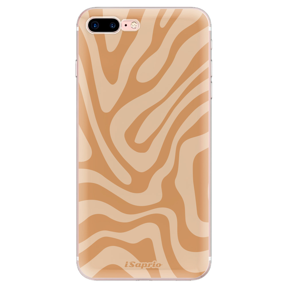 Odolné silikónové puzdro iSaprio - Zebra Orange - iPhone 7 Plus
