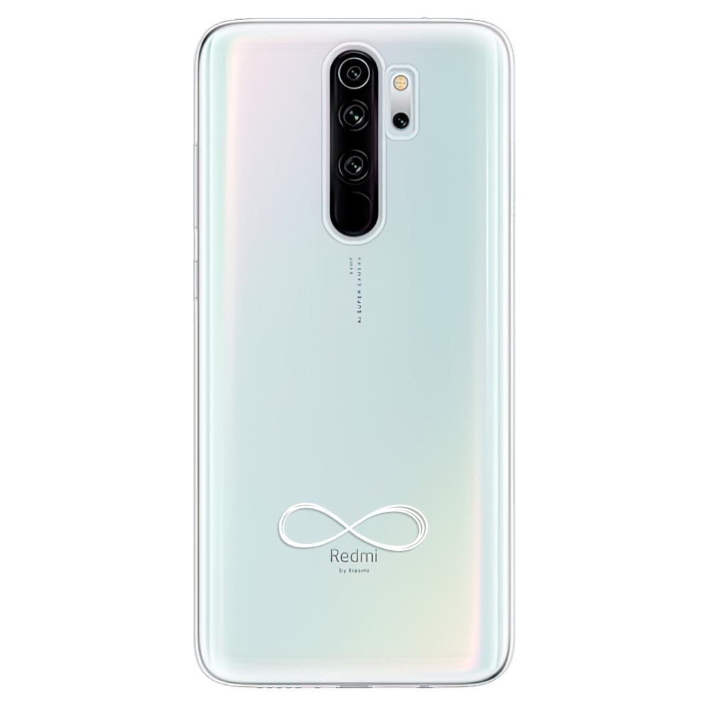 Odolné silikónové puzdro iSaprio - čiré - Infinity - Xiaomi Redmi Note 8 Pro