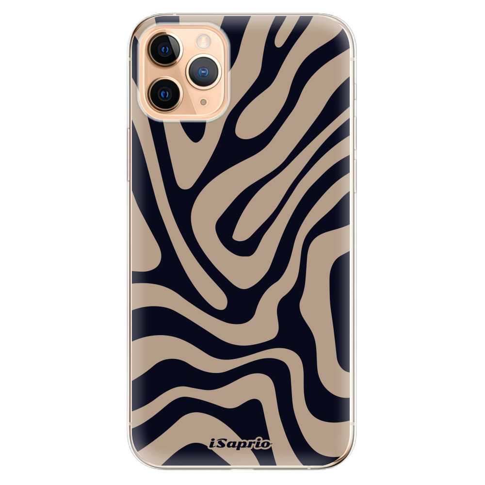 Odolné silikónové puzdro iSaprio - Zebra Black - iPhone 11 Pro Max