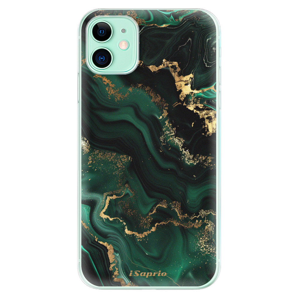Odolné silikónové puzdro iSaprio - Emerald - iPhone 11