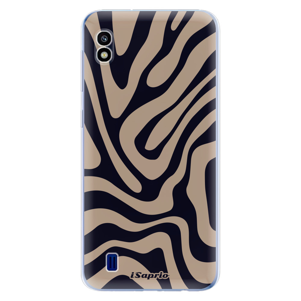 Odolné silikónové puzdro iSaprio - Zebra Black - Samsung Galaxy A10