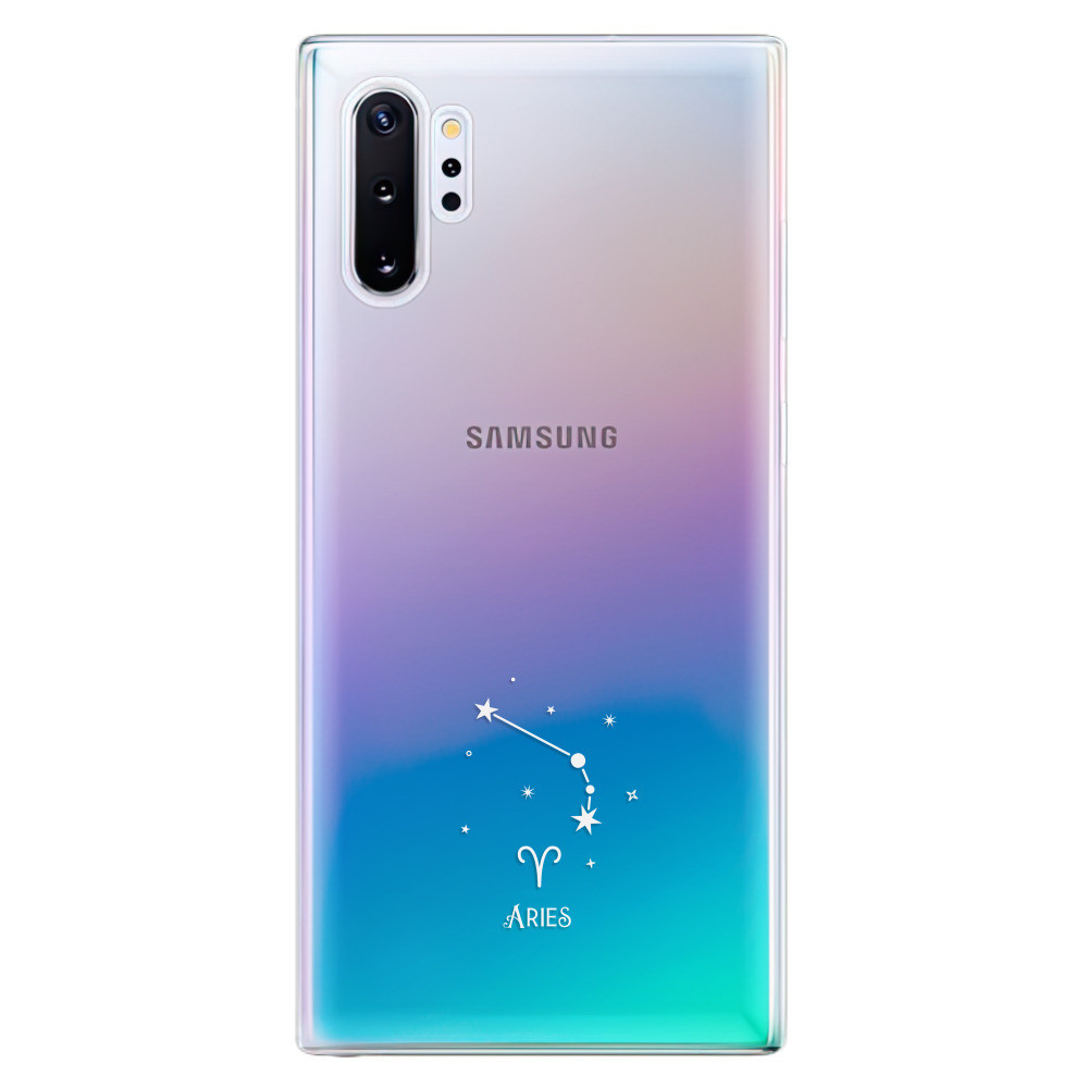 Odolné silikónové puzdro iSaprio - čiré - Beran - Samsung Galaxy Note 10+