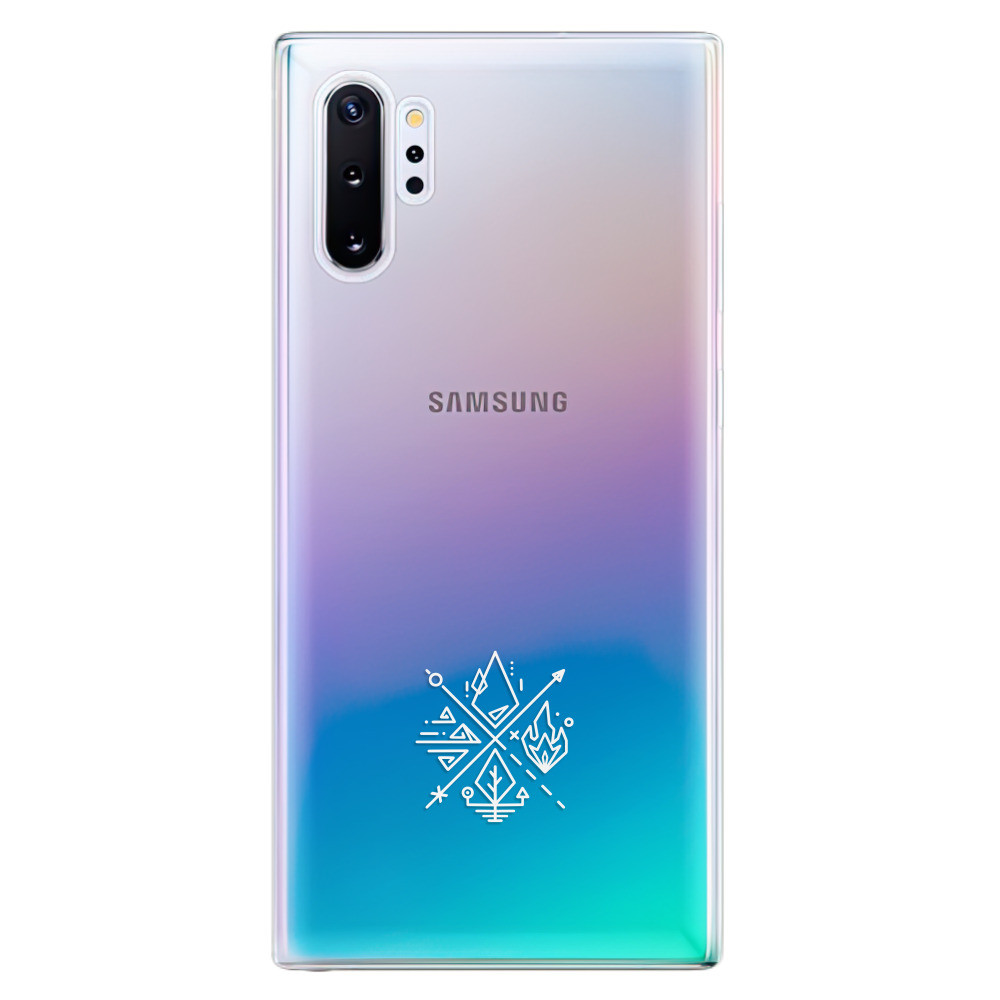 Odolné silikónové puzdro iSaprio - čiré - Elements - Samsung Galaxy Note 10+