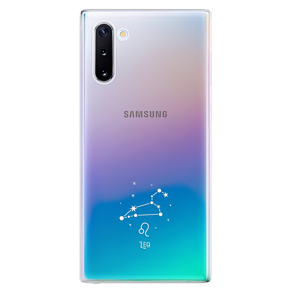Odolné silikónové puzdro iSaprio - čiré - Lev - Samsung Galaxy Note 10
