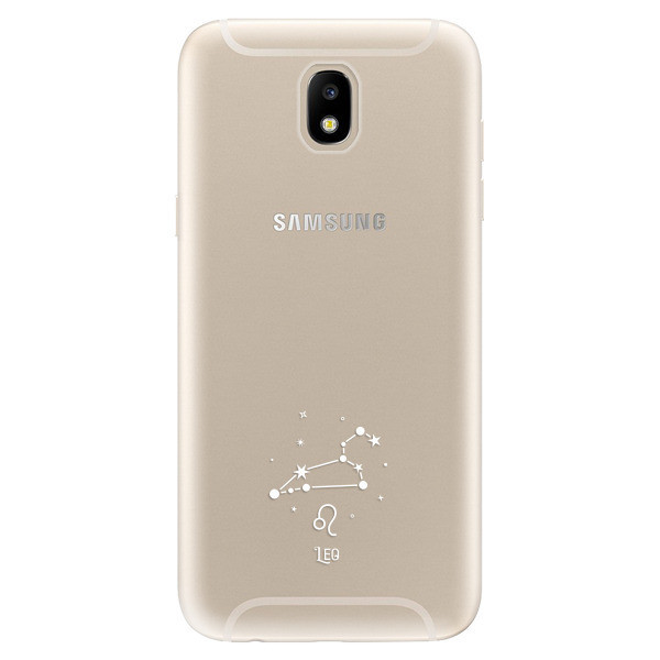 Odolné silikónové puzdro iSaprio - čiré - Lev - Samsung Galaxy J5 2017