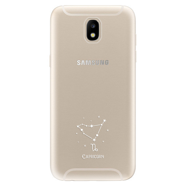 Odolné silikónové puzdro iSaprio - čiré - Kozoroh - Samsung Galaxy J5 2017