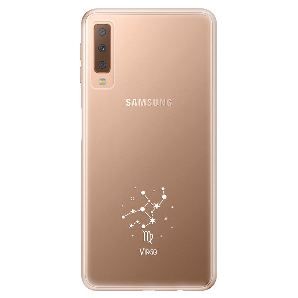 Odolné silikónové puzdro iSaprio - čiré - Panna - Samsung Galaxy A7 (2018)
