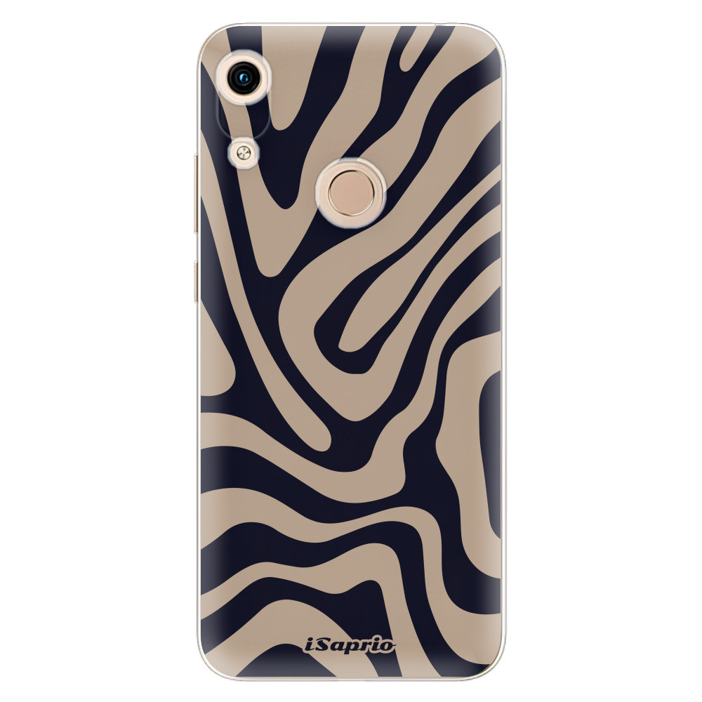 Odolné silikónové puzdro iSaprio - Zebra Black - Huawei Honor 8A
