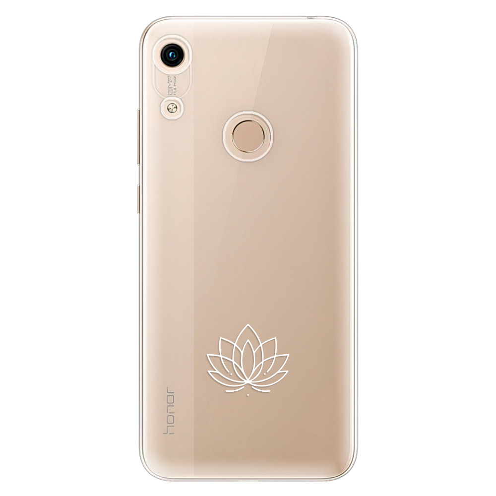 Odolné silikónové puzdro iSaprio - čiré - Lotos - Huawei Honor 8A