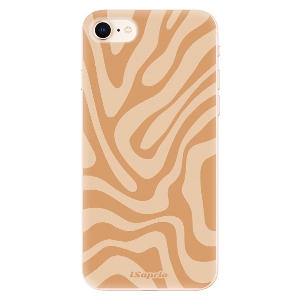 Odolné silikónové puzdro iSaprio - Zebra Orange - iPhone 8
