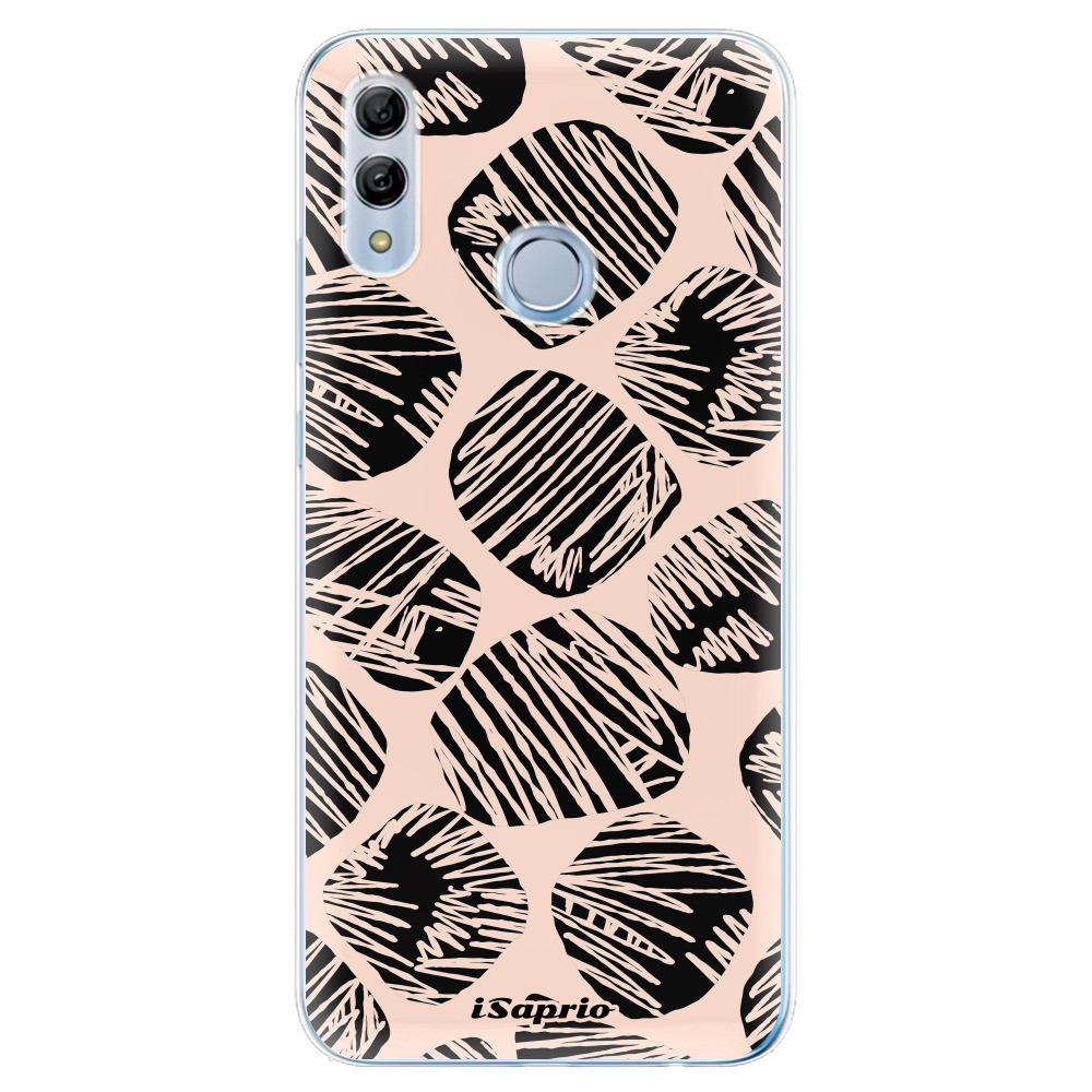 Odolné silikónové puzdro iSaprio - Shapes - Huawei Honor 10 Lite