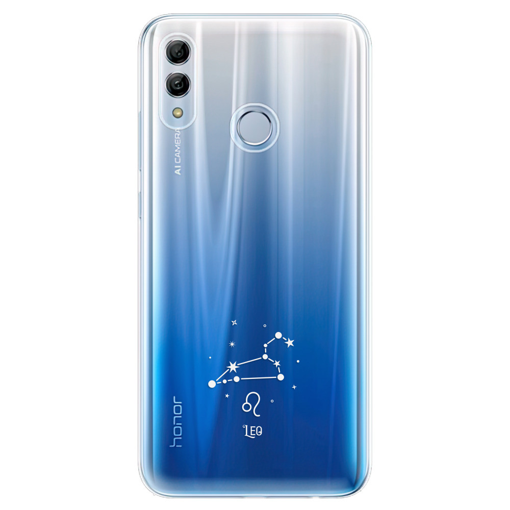 Odolné silikónové puzdro iSaprio - čiré - Lev - Huawei Honor 10 Lite