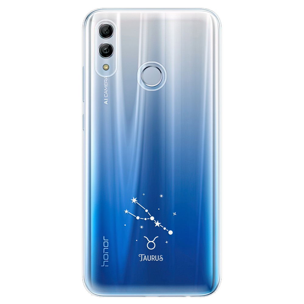 Odolné silikónové puzdro iSaprio - čiré - Býk - Huawei Honor 10 Lite