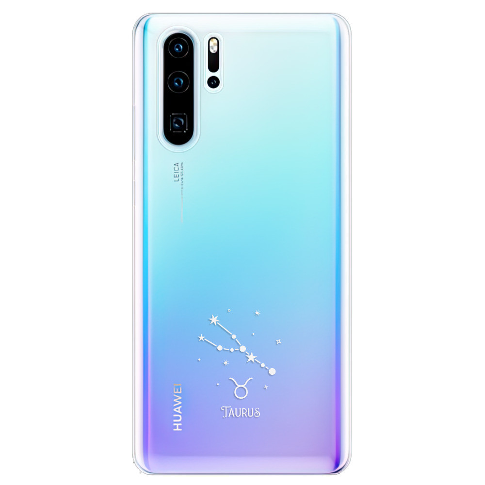 Odolné silikónové puzdro iSaprio - čiré - Býk - Huawei P30 Pro