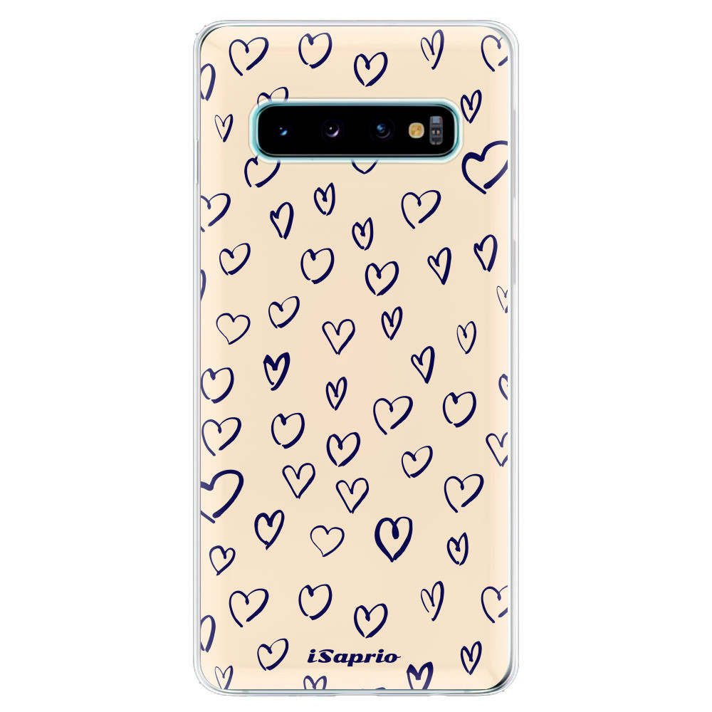 Odolné silikónové puzdro iSaprio - Heart Light - Samsung Galaxy S10
