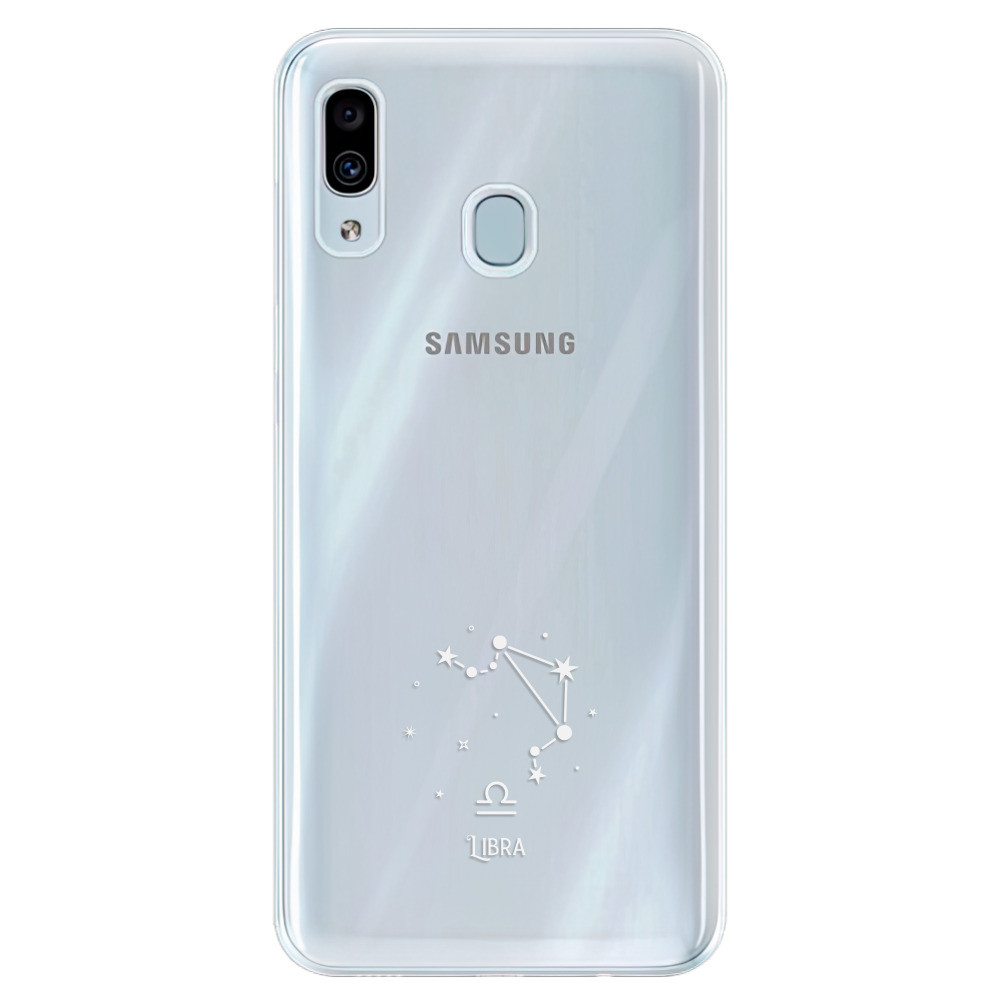 Silikónové puzdro iSaprio - čiré - Váhy - Samsung Galaxy A30